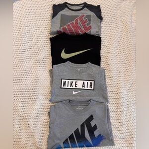 Nike Kids Long Sleeve Tees - Gray, Black, Blue